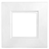 B&Q 1-Gang Clear Finger Plate