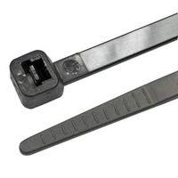 B&Q Black Cable Ties (L)100mm Pack of 200