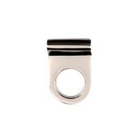 bq polished chrome effect cylinder latch pull pack of 1