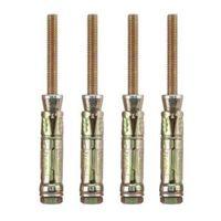 bq metal anchor bolt pack of 4