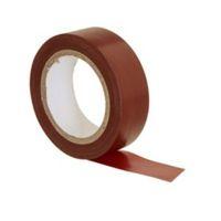 B&Q Brown Insulating Tape (L)10m