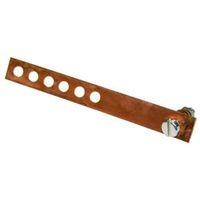 B&Q Copper Connecting Strap Pack of 5