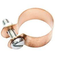 B&Q Copper Earth Connecting Clip Pack of 2