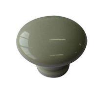 B&Q Cream Round Mushroom Knob Pack of 10