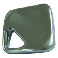 bq polished chrome effect square furniture knob pack of 1