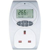 bq white 1 gang 240v 13a temperature controlled adaptor