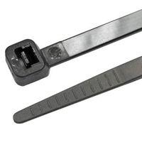 B&Q Black Cable Ties (L)200mm Pack of 50