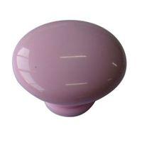 bq light pink round internal cabinet knob