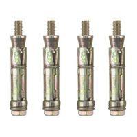 bq metal anchor bolt pack of 4