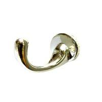 B&Q Zinc Alloy & Steel Hook