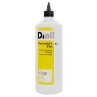 B&Q White PVA 1L