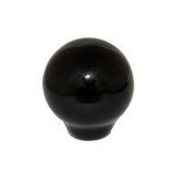 B&Q Black Porcelain Effect Classic Cabinet Pull