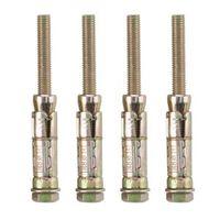 B&Q Metal Anchor Bolt Pack of 4