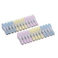 B&Q Clothes Pegs Pack of 48