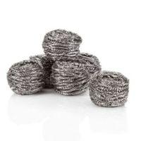 bq stainless steel metal scourer pack of 6