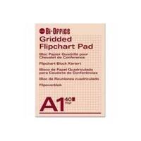 BQ55301 Bi-Office Flipchart Pad A1 Gridded FL012301