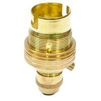 B&Q Brass Lampholder