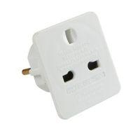 B&Q ABS European Travel Adaptor