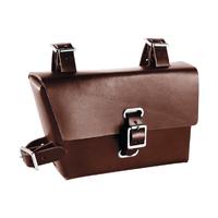 brooks b4 frame bag brown