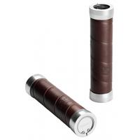 Brooks Slender Leather Grips Brown