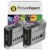 Brother LC1000BK Compatible Black Ink Cartridge TWINPACK