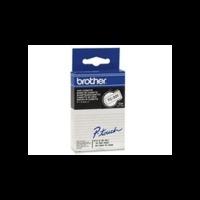 brother tc 201 original p touch black on white tape 12mm x 7 7m