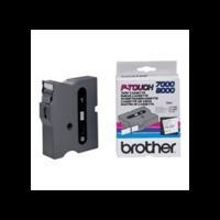 Brother TX-251 Original P-Touch Black on White Tape 24mm x 15m