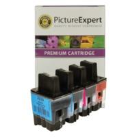 brother lc900 bkcmy compatible black colour 4 ink cartridge pack