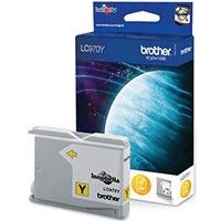 brother lc970y original yellow ink cartridge