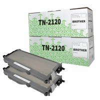 Brother TN-2120 Compatible High Capacity Black Toner Cartridge TWINPACK