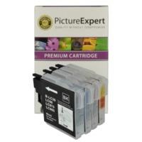 brother lc985 bkcmy compatible black colour 4 ink cartridge pack