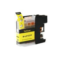 Brother LC-123Y Compatible Yellow Ink Cartridge