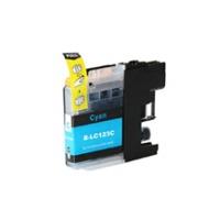 Brother LC-123C Compatible Cyan Ink Cartridge