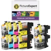 Brother LC127XL & LC125XL Compatible High Capacity Ink Cartridge 10 Pack