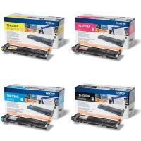 Brother TN-230 BK/C/M/Y Original Black & Colour Toner Cartridge 4 Pack