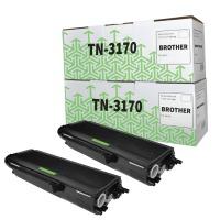 Brother TN-3170 Compatible High Capacity Black Toner Cartridge TWINPACK