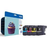 Brother LC123 (LC-123VALBP) Original 4 Ink Cartridge Pack (BK/C/M/Y)