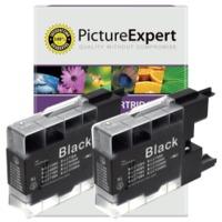 Brother LC1240BK Compatible Black Ink Cartridge TWINPACK