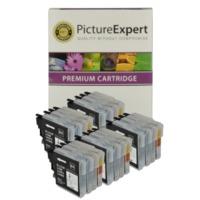 brother lc985 bkcmy compatible black colour 20 ink cartridge pack