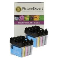 Brother LC1100 Bk/C/M/Y Compatible Black & Colour 8 Ink Cartridge Pack