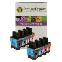 Brother LC900 Bk/C/M/Y Compatible Black & Colour 8 Ink Cartridge Pack