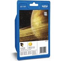 brother lc1100y original yellow ink cartridge