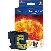 Brother LC980Y Original Yellow Ink Cartridge