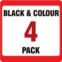 Brother LC970BK/ LC970C/ LC970M/ LC970Y Original Black & Colour 4 Ink Cartridge Pack