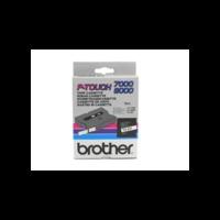 Brother TX-211 Original P-Touch Black on White Tape 6mm x 15m