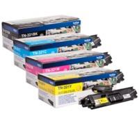 Brother TN-321BK/C/M/Y Original Black & Colour Toner Cartridge 4 Pack