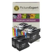 brother lc1280xl compatible black colour ink cartridge 10 pack