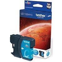 Brother LC1100HYC High Capacity Original Cyan Ink Cartridge