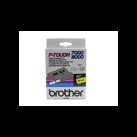brother tx 631 original p touch black on yellow tape 12mm x 15m