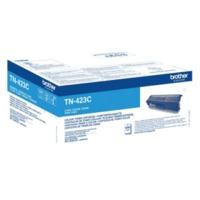 brother tn 423c original high capacity cyan toner cartridge